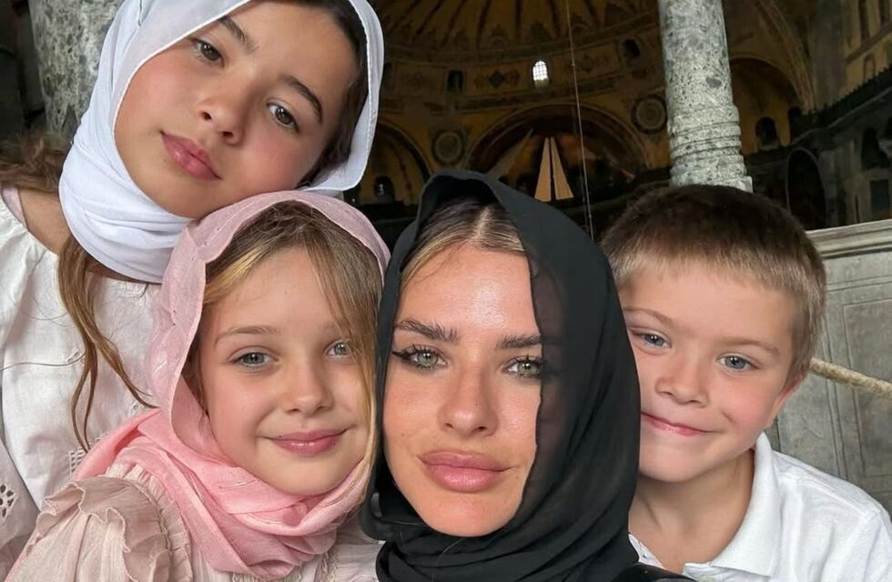 La inesperada actitud de Rufina Cabré, la hija de la China Suárez, con sus hermanos en Ezeiza que encendió las alarmas