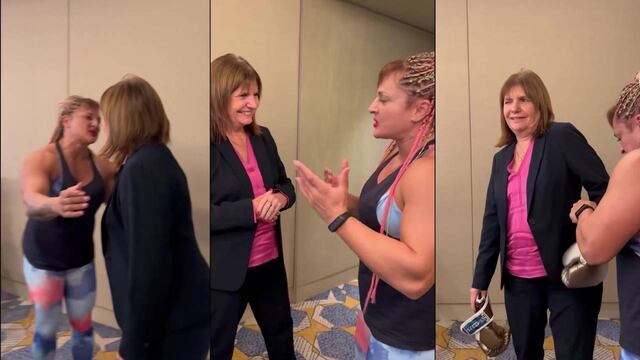 La presidenta del PRO se reunió con la exboxeadora y se animó a guantear.