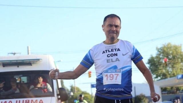 Alejandro Bianchetti, el atleta con ELA.