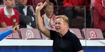 Koeman le exigirá a la dirigencia del Barcelona la totalidad de su contrato (AP)