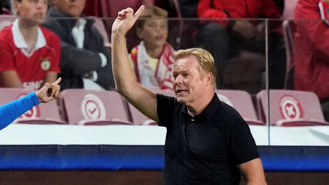 Koeman le exigirá a la dirigencia del Barcelona la totalidad de su contrato (AP)