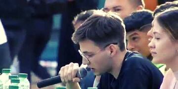 Un estudiante de Chaco se volvió viral por un contundente discurso.