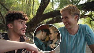 El beso entre Bad Bunny y Gael García Bernal en la película Cassandro que generó revuelo