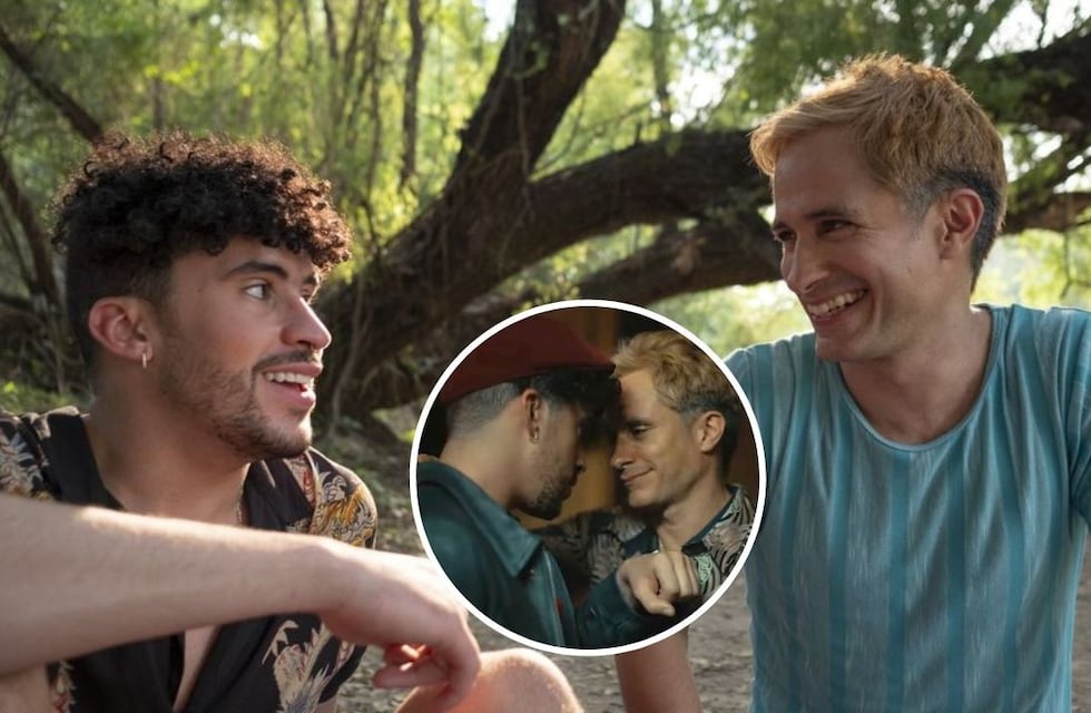 El beso entre Bad Bunny y Gael García Bernal en la película Cassandro que generó revuelo