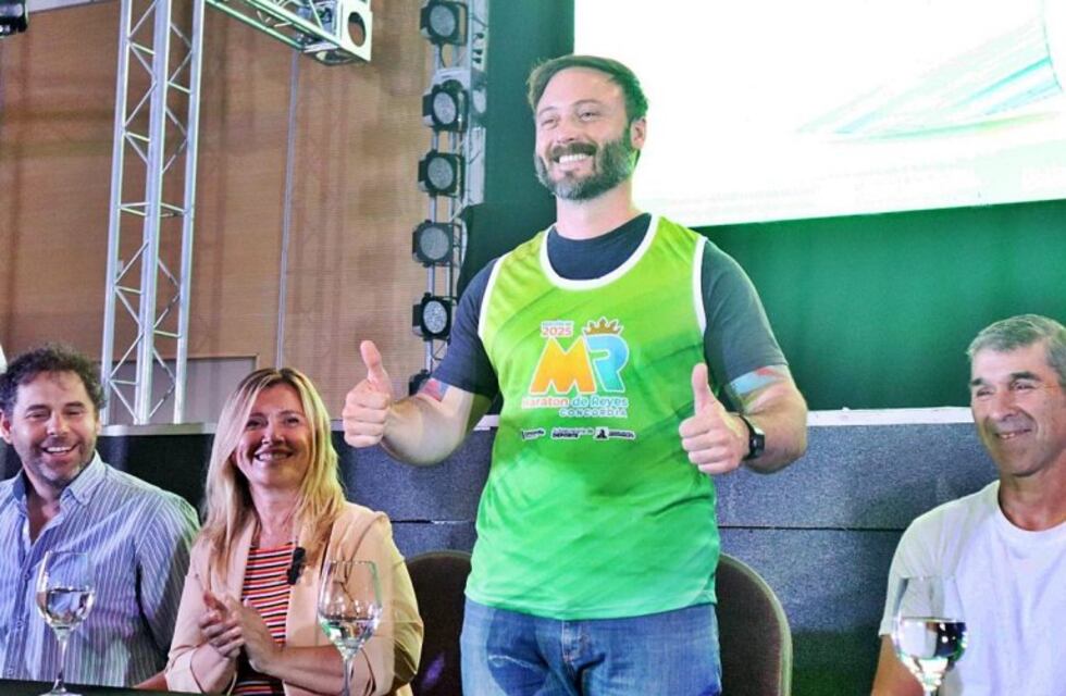 Azcué hizo el lanzamiento de la 46ª Maratón de Reyes