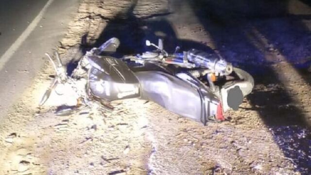 Accidente sobre la ruta 38