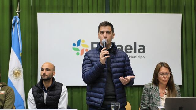 Viotti en el sorteo de Construir Hogar