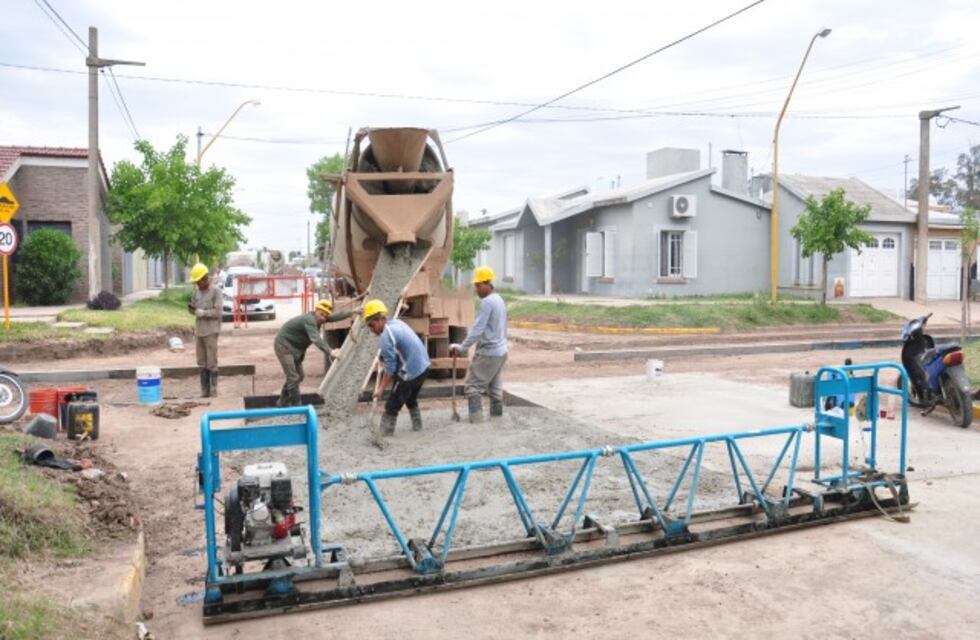 Se amplían las obras de pavimentación en la ciudad