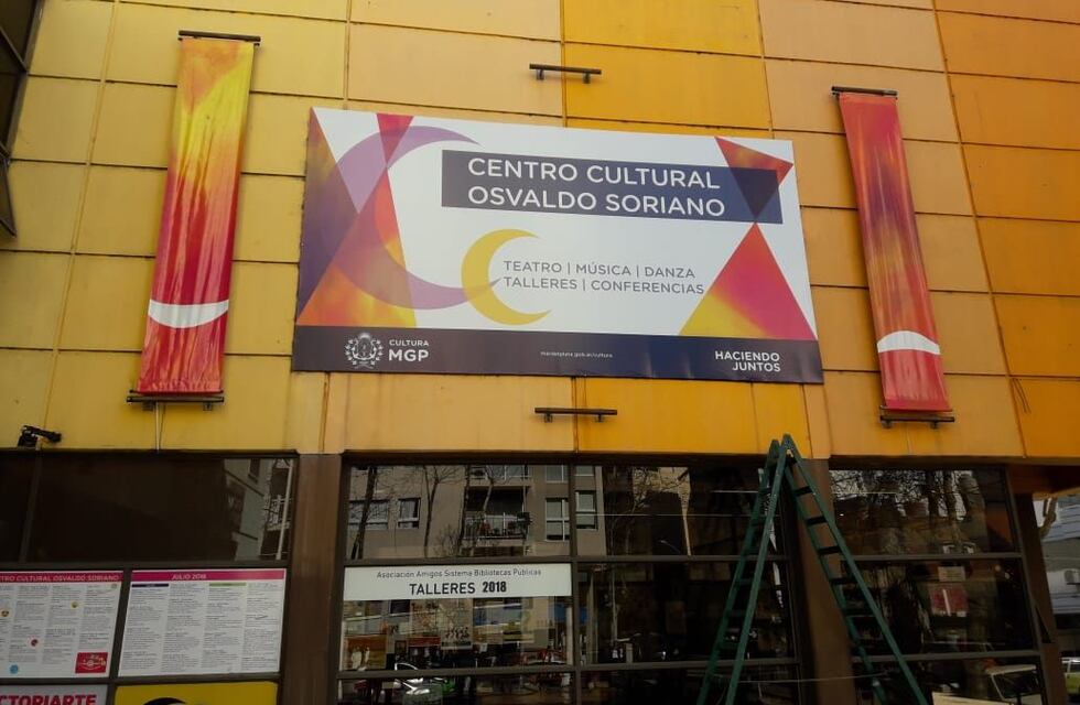 Confirman la utilización total del Centro Cultural Osvaldo Soriano durante la temporada