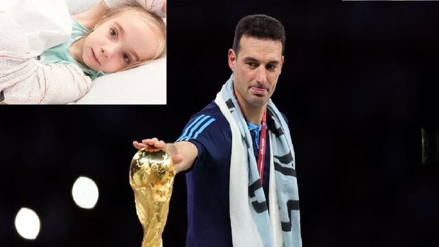 Scaloni se sumó a la campaña para ayudar a la pequeña mendocina, Juanita, tras la operación de sus manitos en Barcelona.