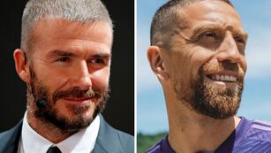 La cuenta de la Copa del Mundo aseguró que el Papu Gómez y David Beckham son iguales. Twitter