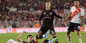 River Plate enfrentó a Huracán por la jornada 12 de la Copa de la Liga Profesional. (Prensa Huracán)
