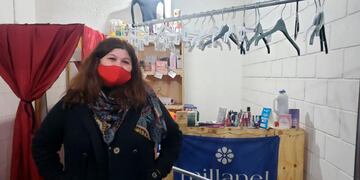 Sonia sufrió el robo total de su negocio.