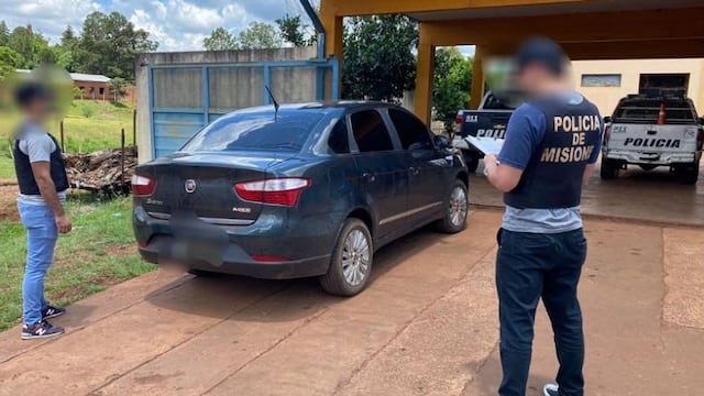Secuestran un automóvil con pedido de secuestro bonaerense en San Pedro.