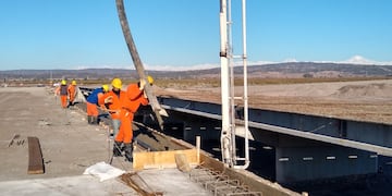 La empresa adjudicataria Cartellone paralizó la obra de la Variante Palmira. Gentileza
