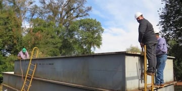 Colonia Wanda: con una nueva planta en obras, aumenta la provisión del suministro en un 30%.