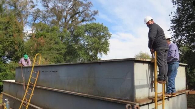 Colonia Wanda: con una nueva planta en obras, aumenta la provisión del suministro en un 30%.