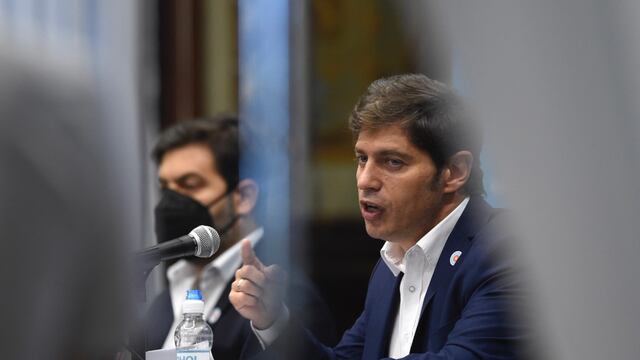 Axel Kicillof, gobernador de la provincia de Buenos Aires. (Clarín)