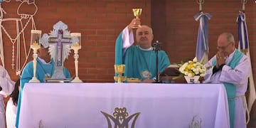 La Iglesia católica oró en Jujuy por "justicia y paz" y también por "pan, salario justo y trabajo digno".