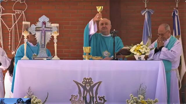 La Iglesia católica oró en Jujuy por "justicia y paz" y también por "pan, salario justo y trabajo digno".