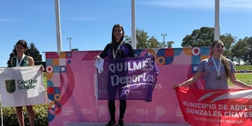 Adolfo Gonzales Chaves obtuvo tres medallas en el primer día de los Juegos Bonaerenses