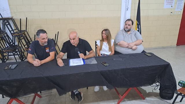 Conferencia de prensa Centro Vecinal San Miguel