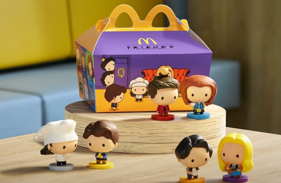 McDonald’s lanzó la cajita feliz de Friends: cuánto cuesta el combo y qué trae