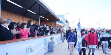 Autoridades de Tierra del Fuego participaron del 139° aniversario de Ushuaia y Prefectura