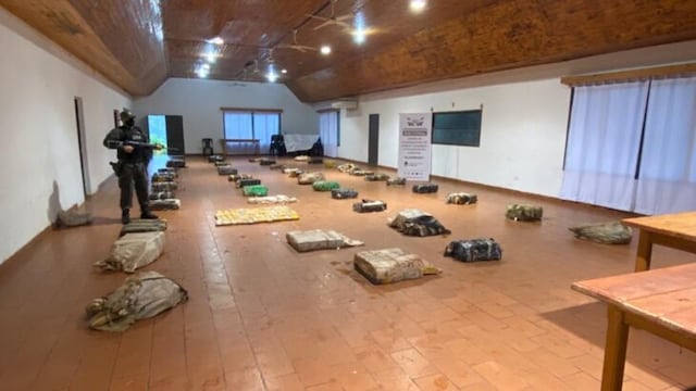 Eldorado: secuestran casi una tonelada de marihuana