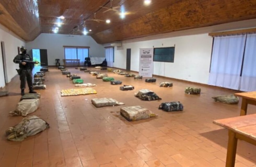 Eldorado: secuestran casi una tonelada de marihuana