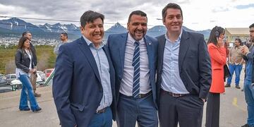 Walter Vuoto, Martin Pérez y Daniel Harrington