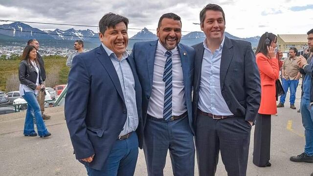 Walter Vuoto, Martin Pérez y Daniel Harrington