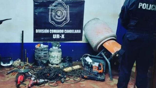 Incautan elementos robados en varias localidades de la provincia.