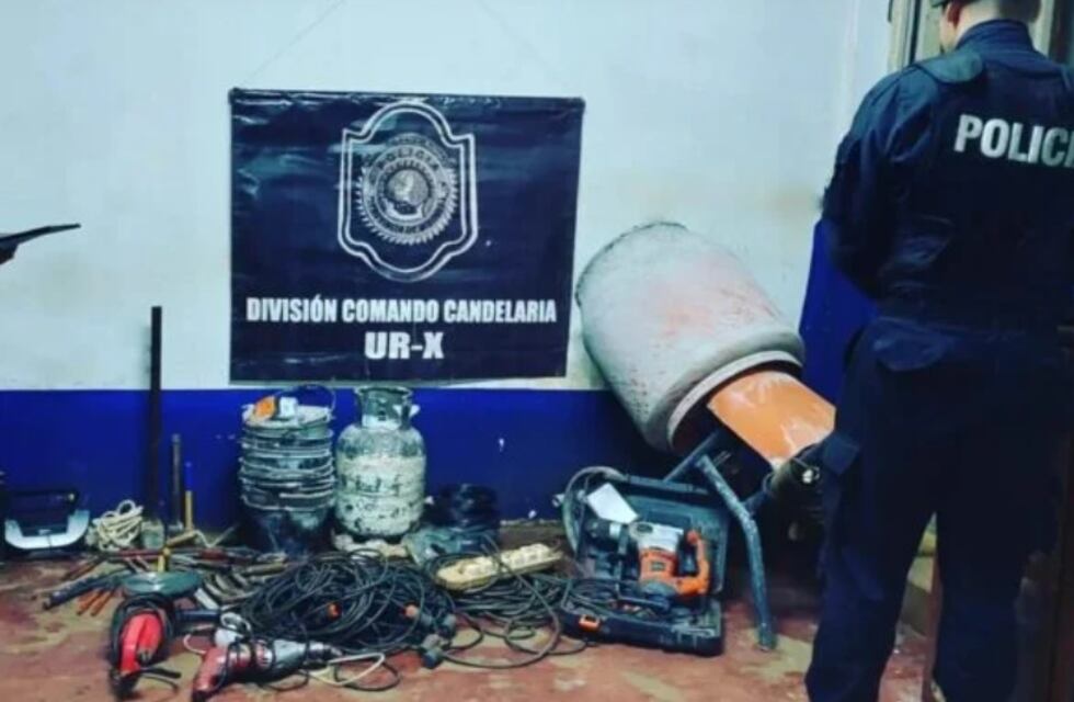 Incautan elementos robados en varias localidades de la provincia