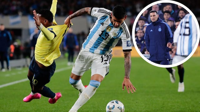 Scaloni destacó las intervenciones del Cuti y lo comparó con...
