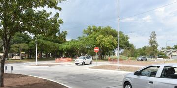 Rotonda de Bv. Yrigoyen en Rafaela