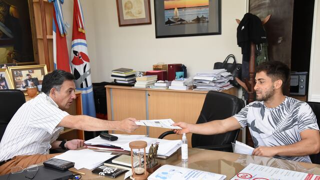 Martín Oliva entregó aportes para el boxeo.