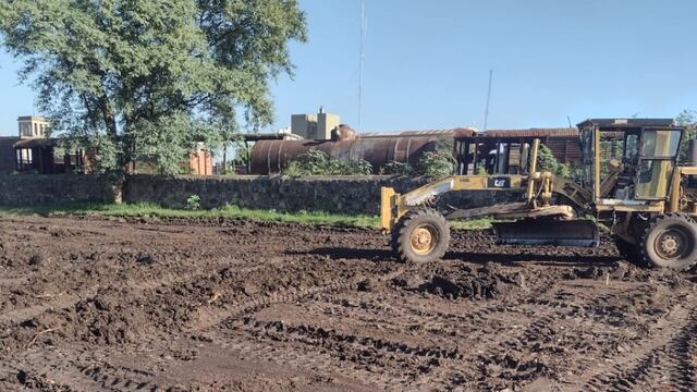 Imágenes del inicio de la obra.