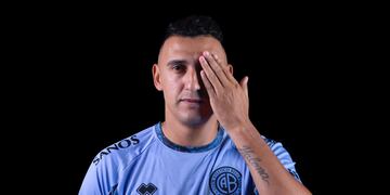 Matías Suárez volvió a la titularidad con Belgrano. (Prensa Belgrano)