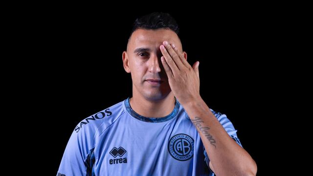 Matías Suárez volvió a la titularidad con Belgrano. (Prensa Belgrano)