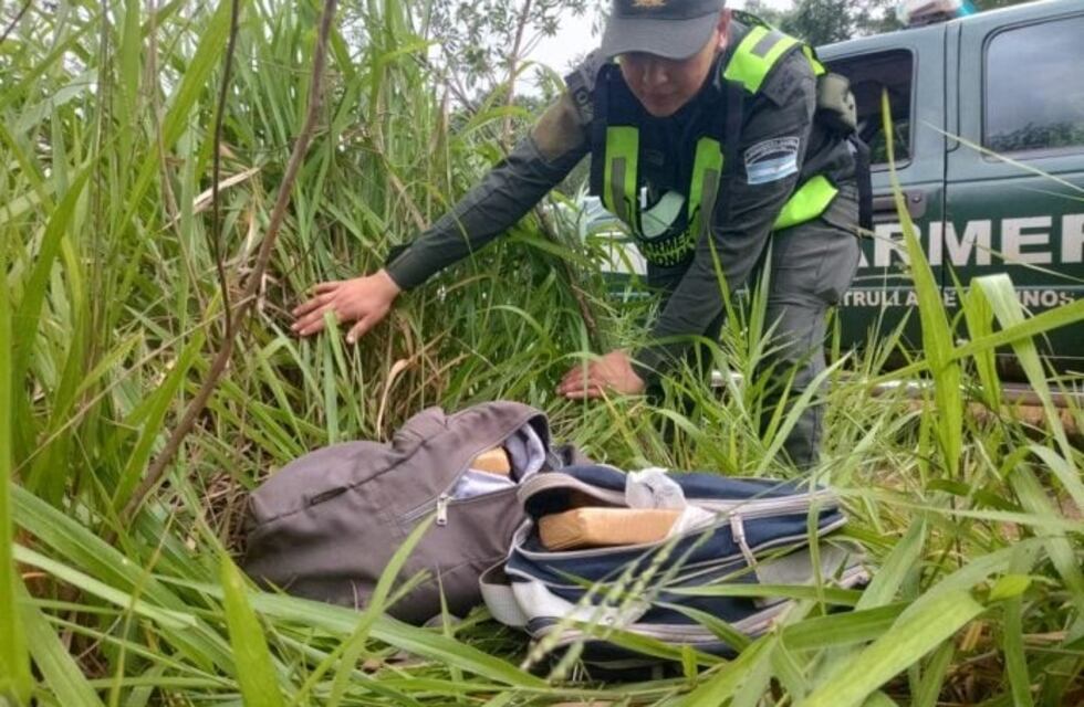 Gendarmería incauta casi doce kilos de marihuana y detiene a un narco en El Alcázar