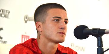 El futbolista de 23 años se fue al Pincha a principios de año y disputó la Copa Libertadores.