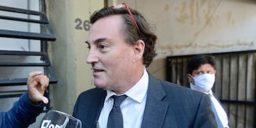 Mario Baudry, actual pareja de Verónica Ojeda. (Clarín)