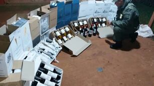 San Antonio: frustran contrabando de vinos en la frontera con Brasil.