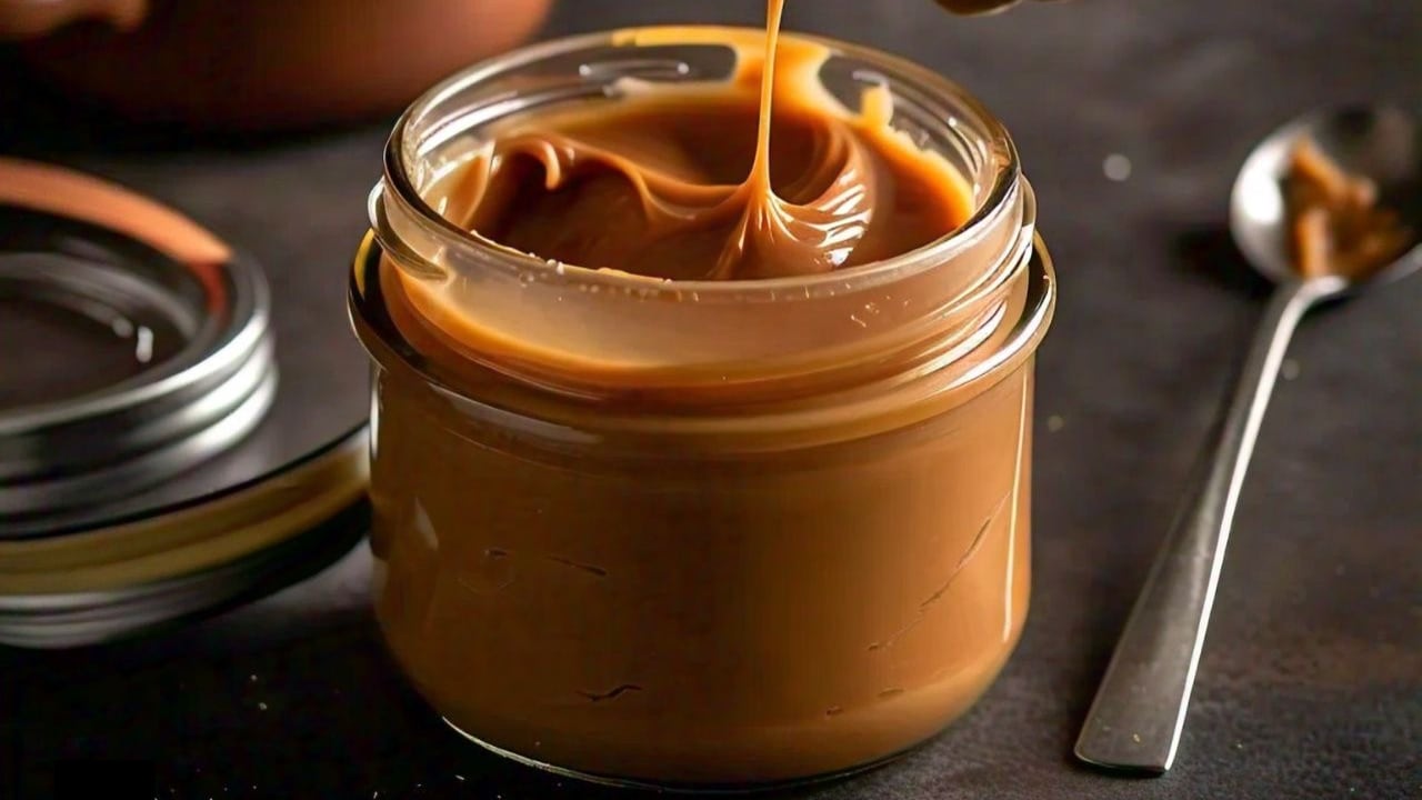 Un representante de la gastronomía argentina, el dulce de leche.