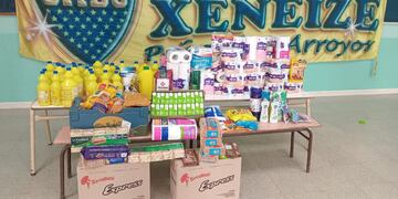 Exitosa colecta solidaria de la peña Garra Xeneize