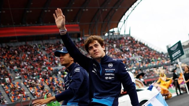 Franco Colapinto en el Gran Premio de México. (Prensa F1)