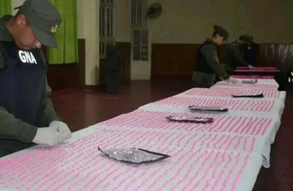 Incautan cocaína rosa, éxtasis y marihuana enviada desde Iguazú a Buenos Aires