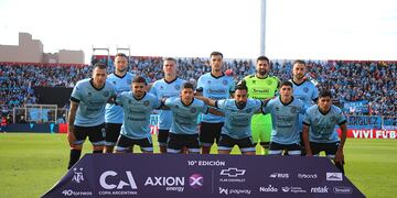 Belgrano copó Santa Fe ante Estudiantes LP y pasó a octavos de Copa Argentina. Ahora juega en San Luis (Prensa Belgrano).