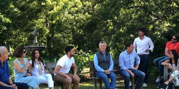 Mauricio Macri en Tandil: las mejoras fotos del exmandatario de cara a las elecciones 2021